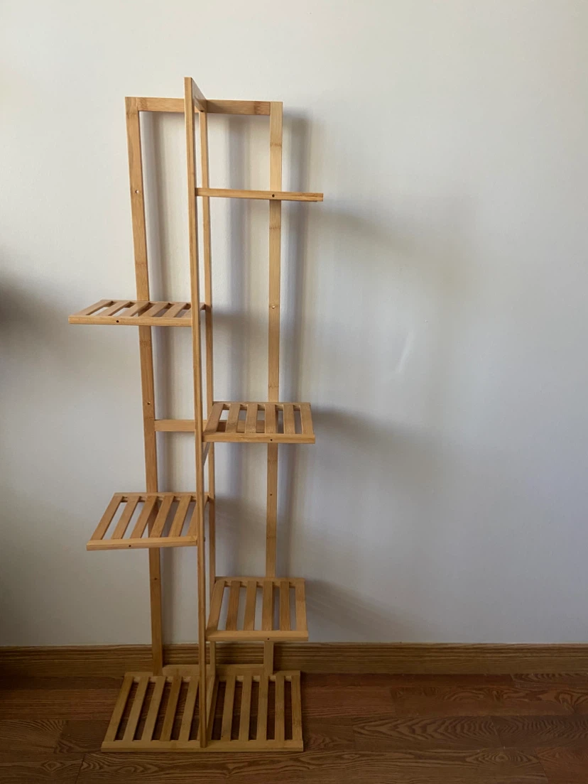 Bamboo Plant Stand Shelf - photo 2