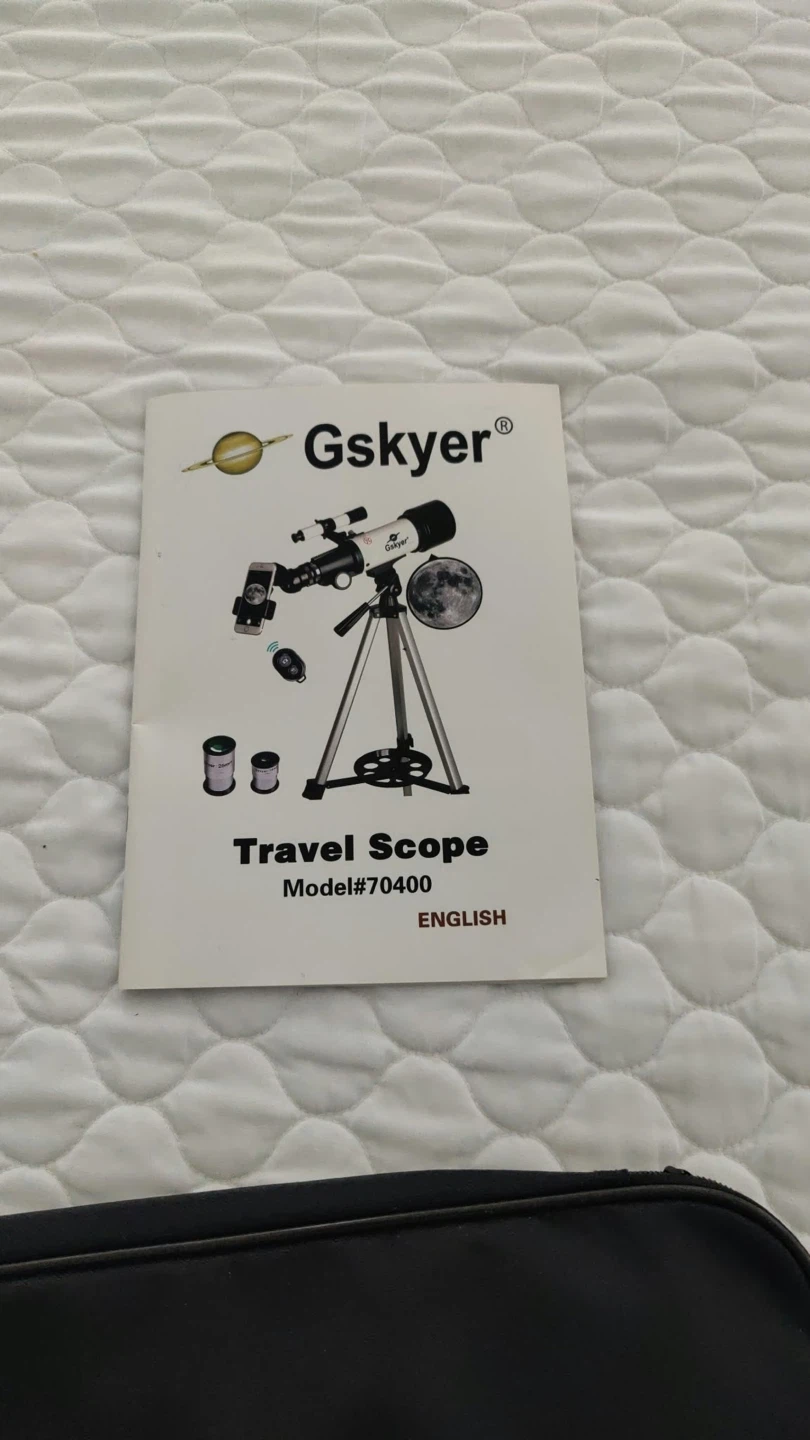 Gskyer Telescope, 80mm AZ space Astronomical refractor telescope - photo 4