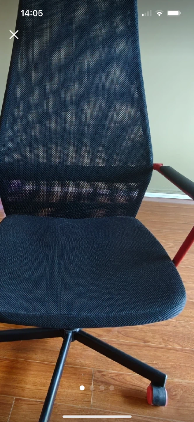 IKEA HUFVUDSPELARE Gaming Chair - Black - photo 2