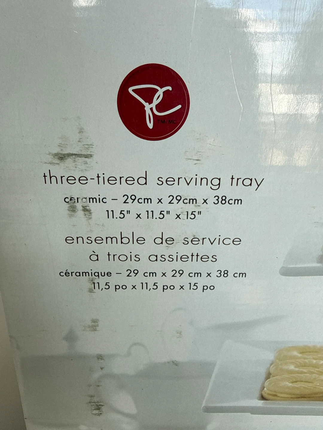 PC Three-Tiered Serving Tray - photo 2
