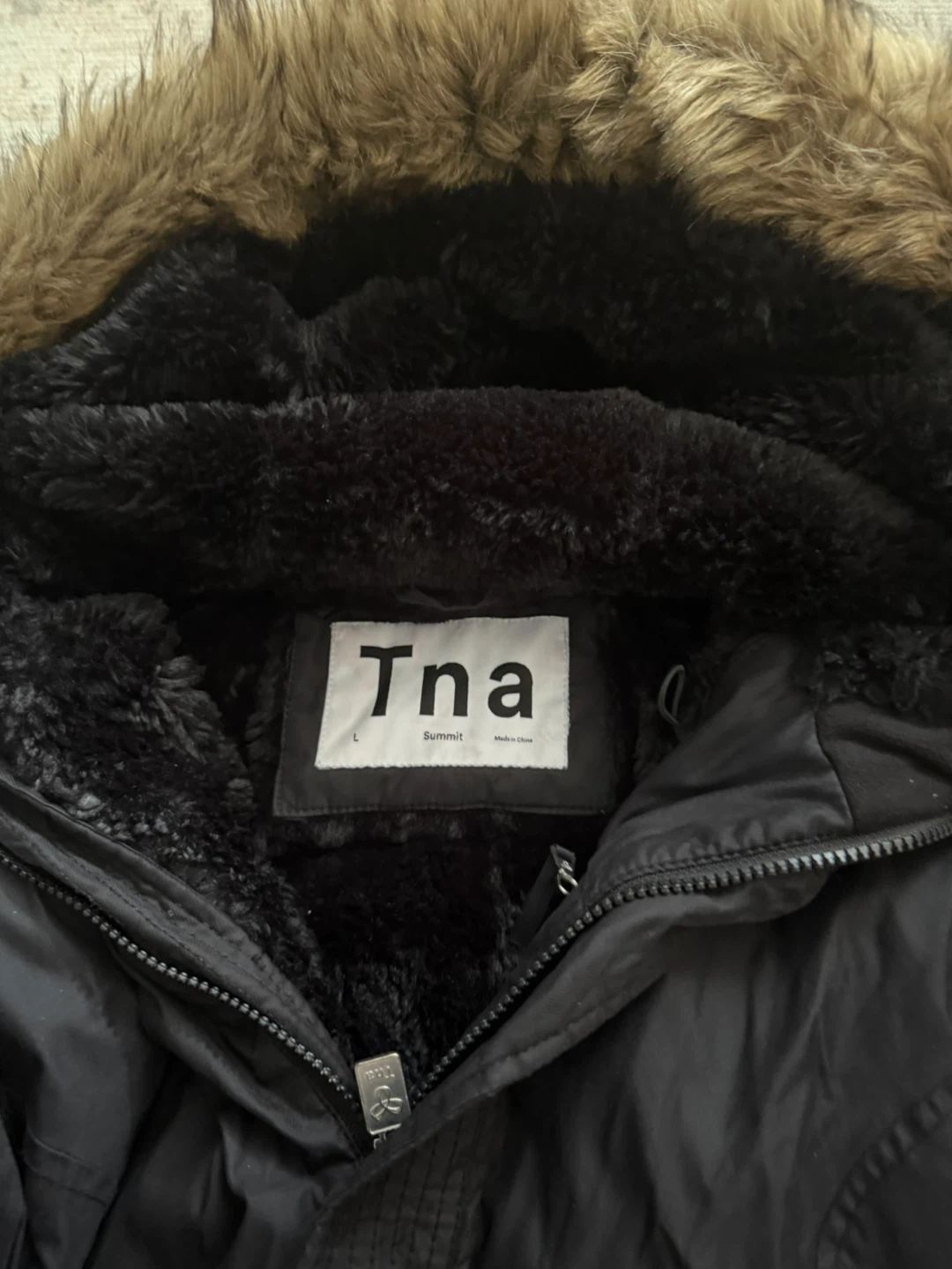 Tna Summit Parka - Black - Size L - photo 2