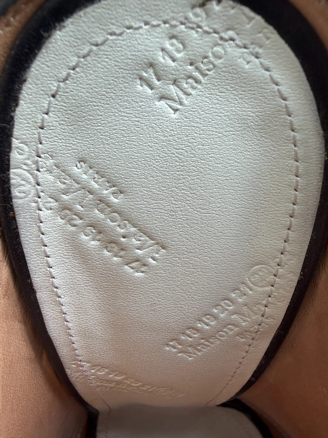 Maison Margiela Black Leather Mules Size 40 - photo 5