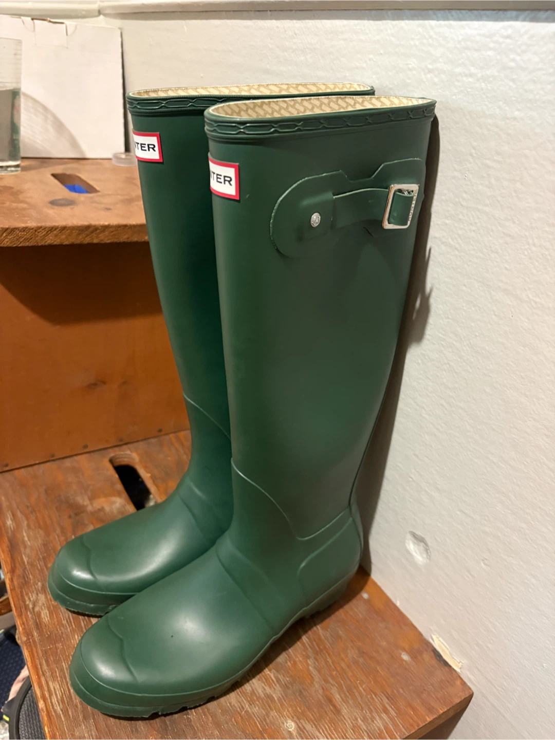 Hunter Green Tall Rain Boots - photo 2