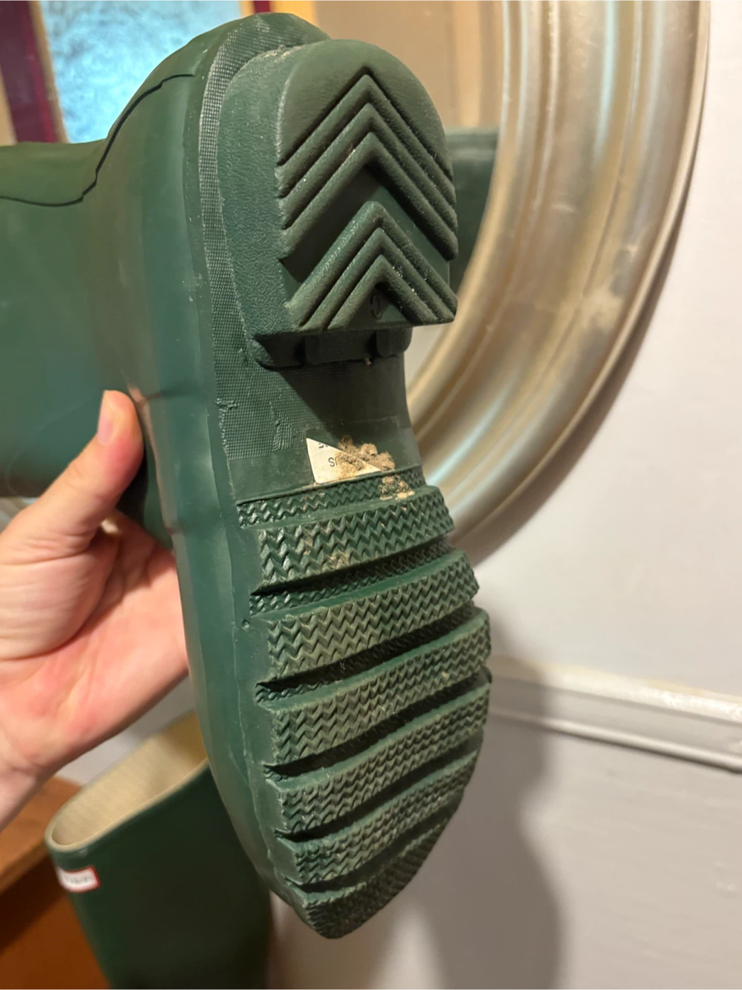 Hunter Green Tall Rain Boots - photo 4