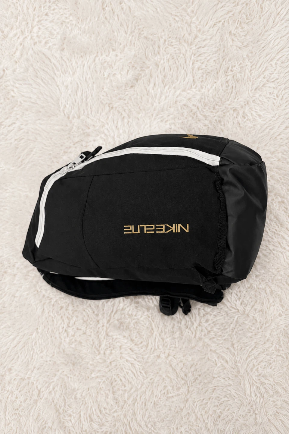 Nike Elite Backpack Black Gold - photo 3