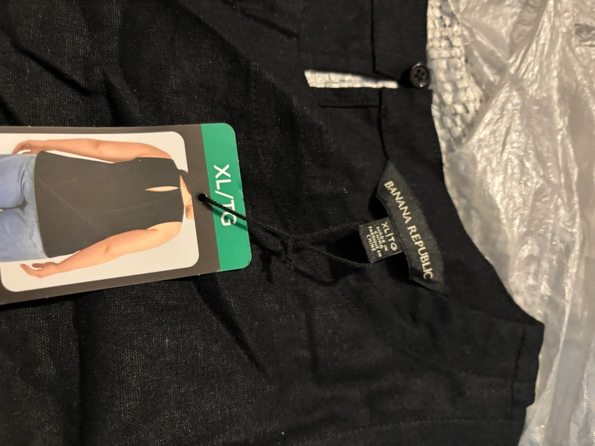 Banana Republic Black Sleeveless Top XL/TG - photo 3