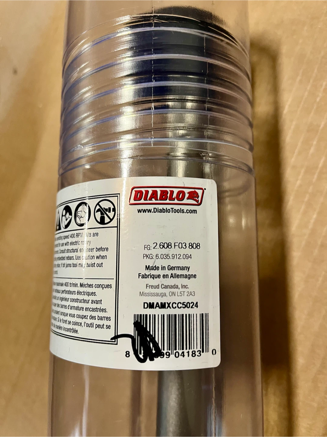 🇩🇪 NEW Diablo 2-5/8" x 17" Concrete Core Bit - photo 4