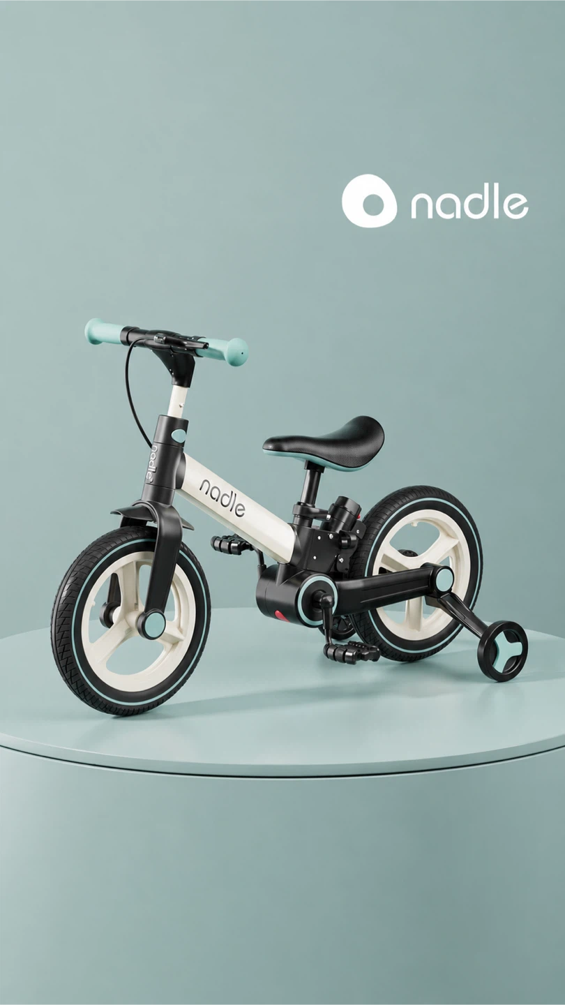 Nadle 5-in-1 Kids Balance Bike Trike - photo 2
