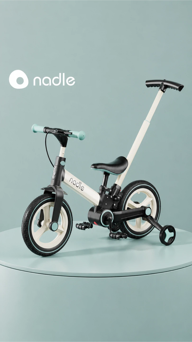 Nadle 5-in-1 Kids Balance Bike Trike - photo 3