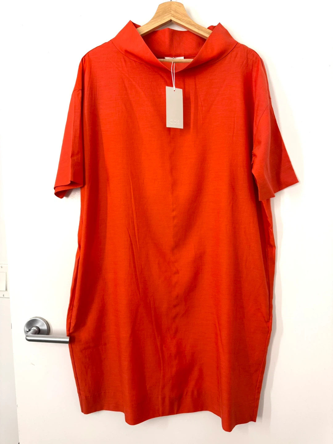 COS Oversized Shirt Dress [NEW] - Orange