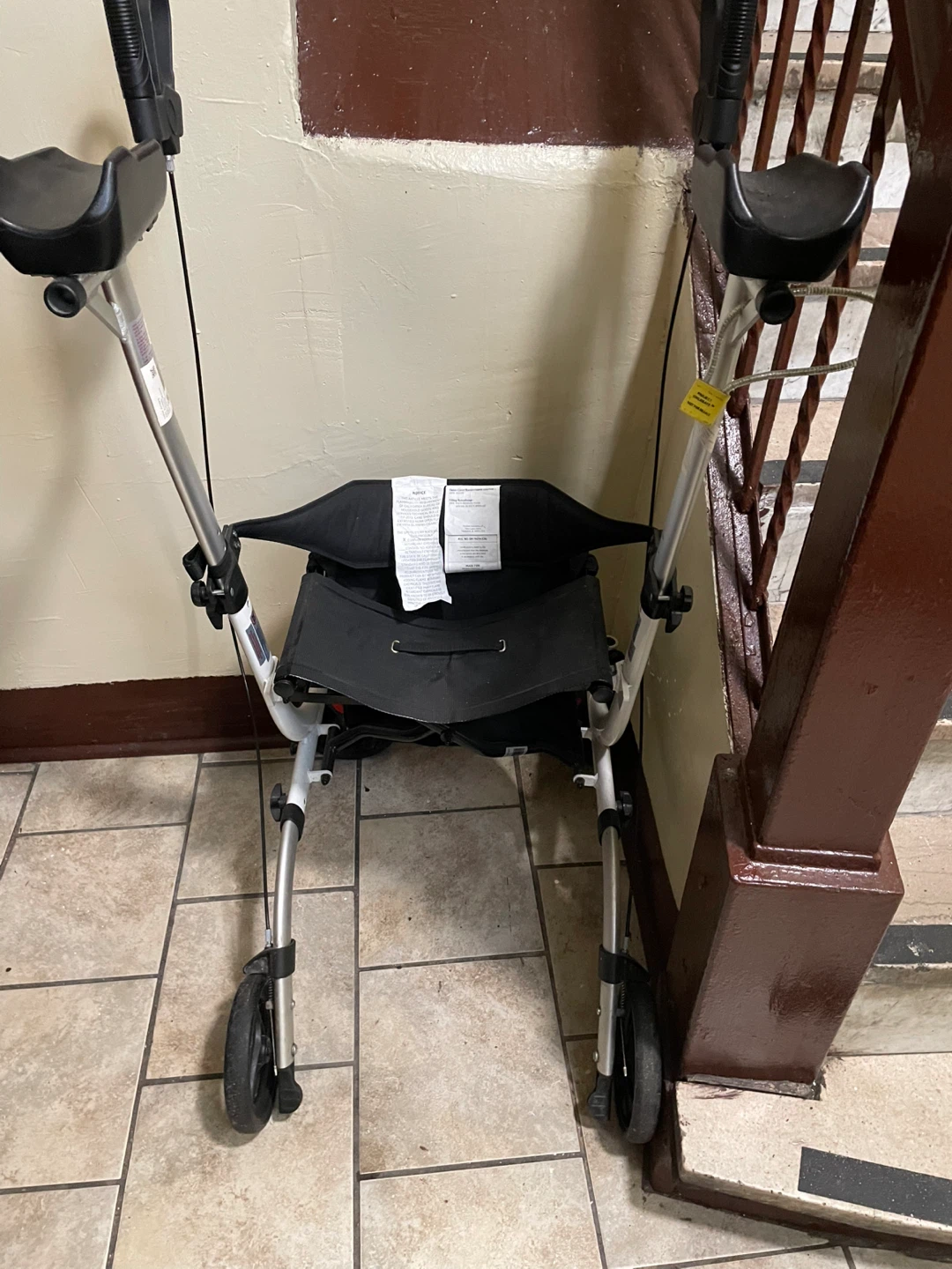 Portable Walker with Seat