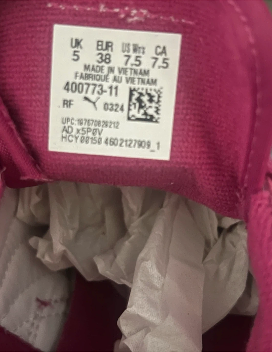 Puma Easy Rider Sneakers Fuchsia Size 7.5 - photo 2