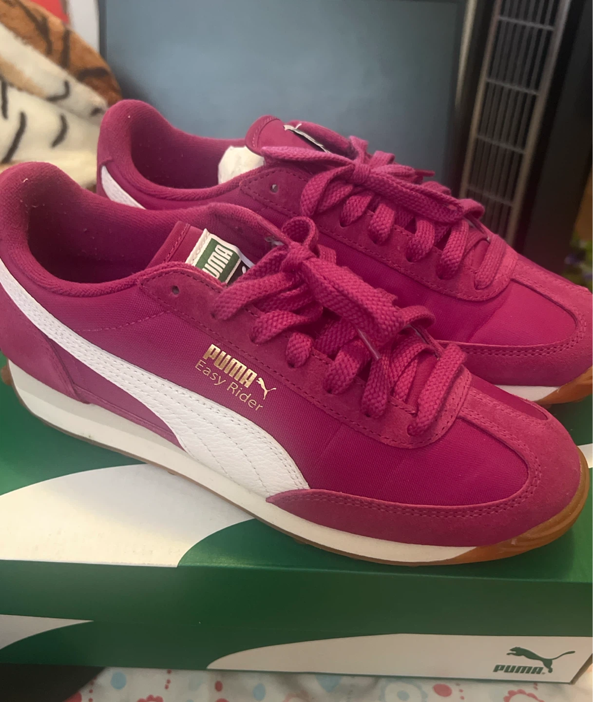 Puma Easy Rider Sneakers Fuchsia Size 7.5