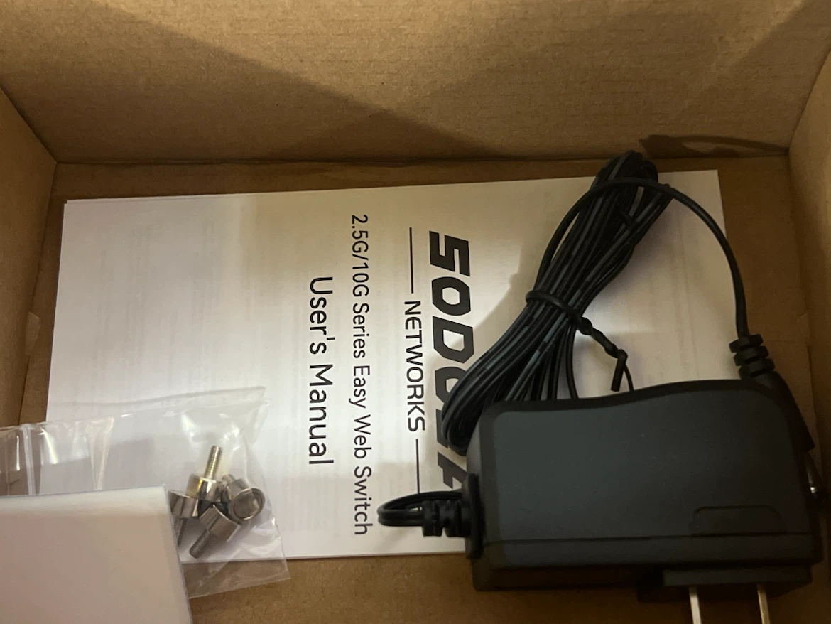 SODOLA 6 Port 2.5Gb Smart Web Ethernet Switch - photo 3