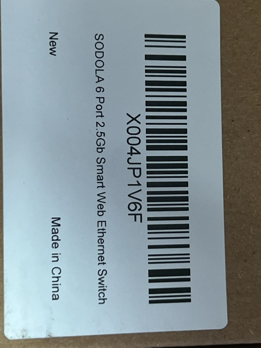 SODOLA 6 Port 2.5Gb Smart Web Ethernet Switch - photo 4