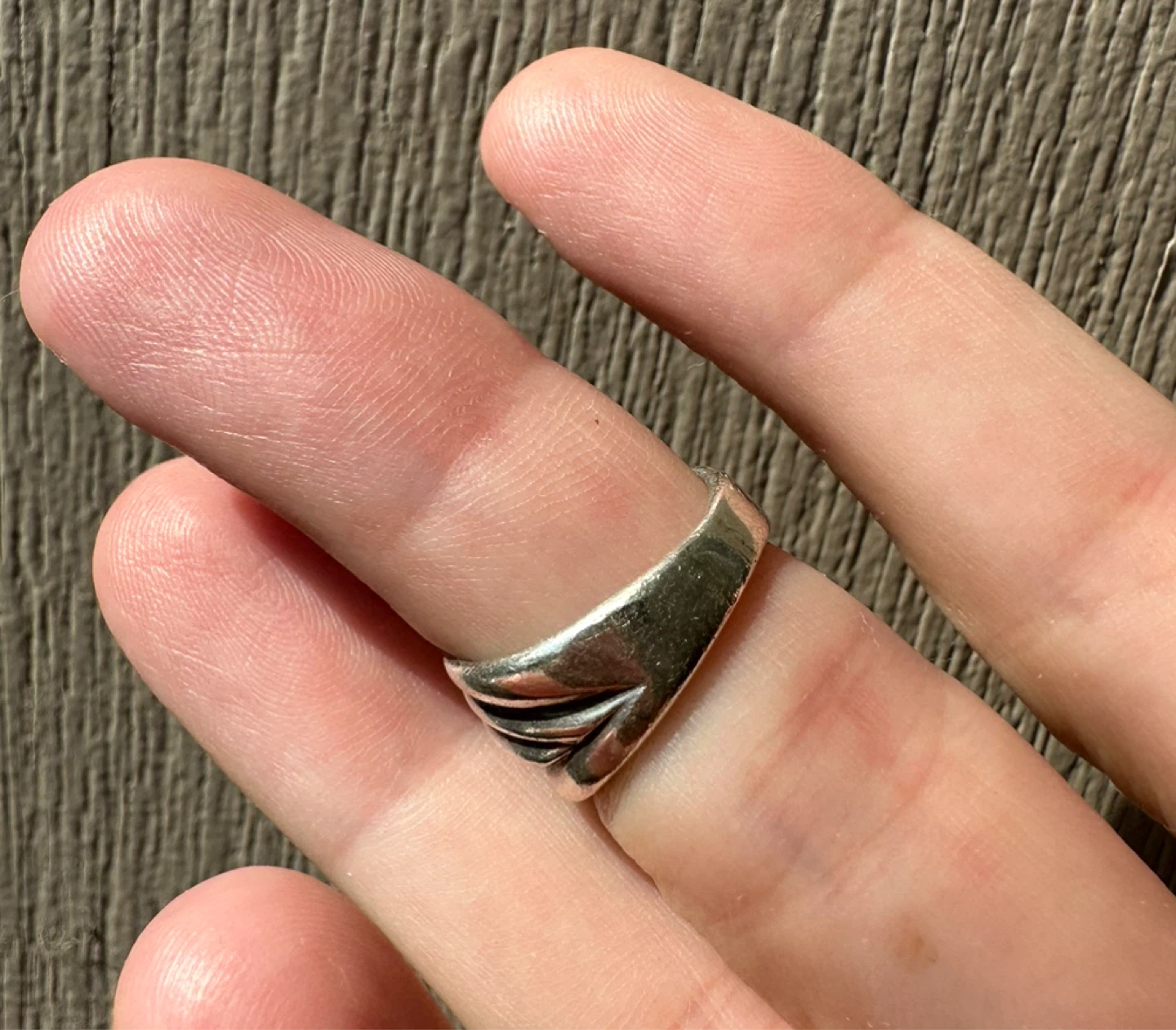 Silver ring - photo 2