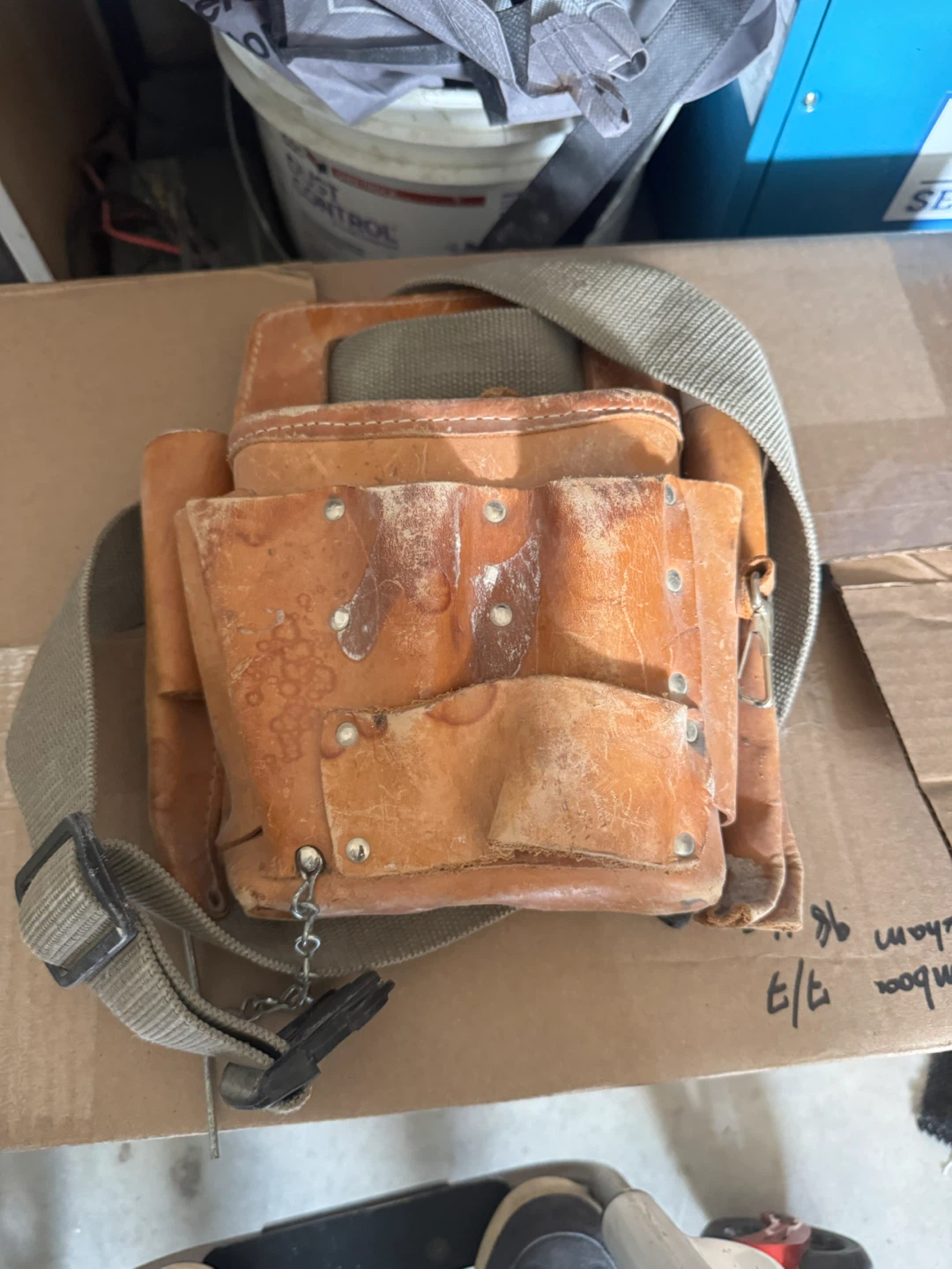 Leather Tool Belt Pouch - photo 4