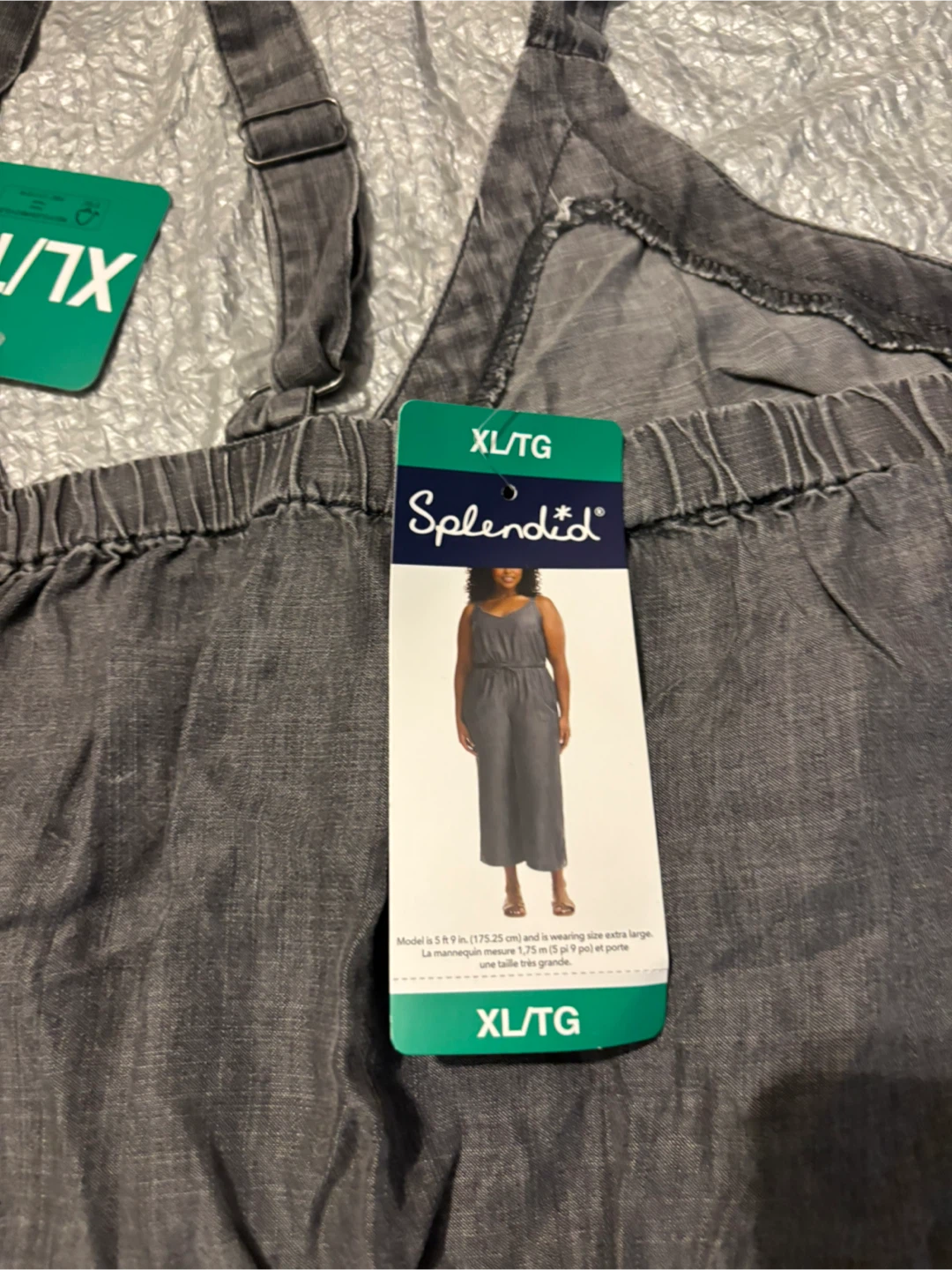 Splendid Women's Jumpsuit XL/TG Grey - photo 2
