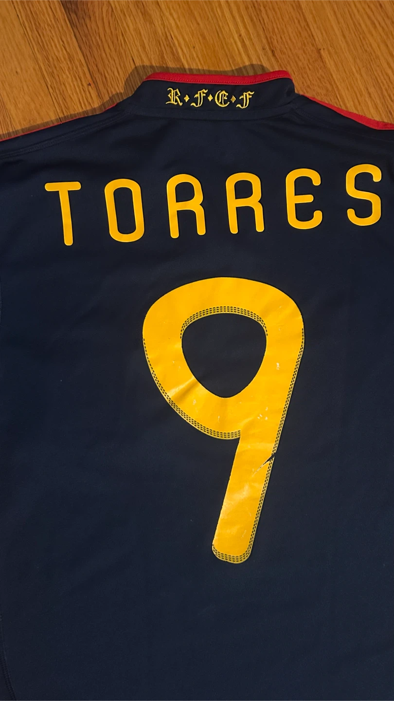 2010 WC #9 Spain Jersey - Fernando Torres - photo 3