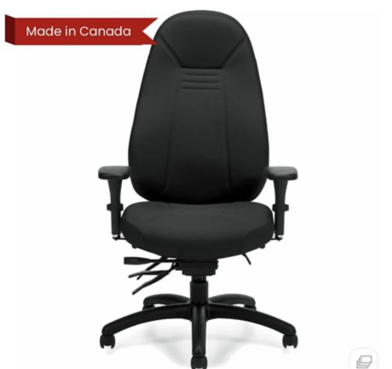 Global ObusForme Comfort Office Chair - Black