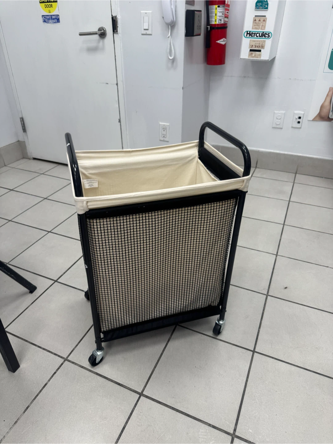 Rolling Laundry Hamper with Liner