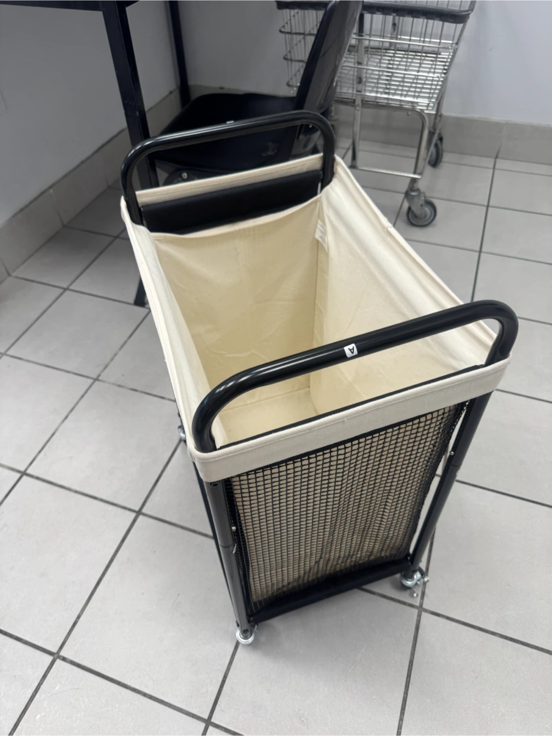 Rolling Laundry Hamper with Liner - photo 2