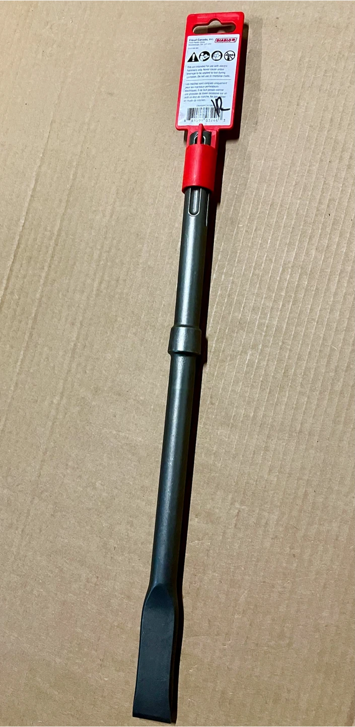 🇮🇹 NEW DIABLO SDS-Max Dual Tooth Flat Chisel 1" x 16" - photo 4