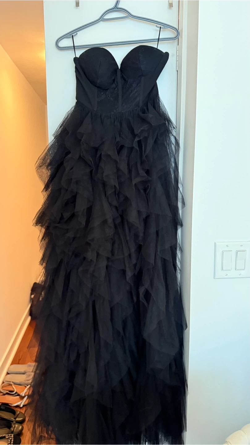 Black Strapless Dress - photo 3