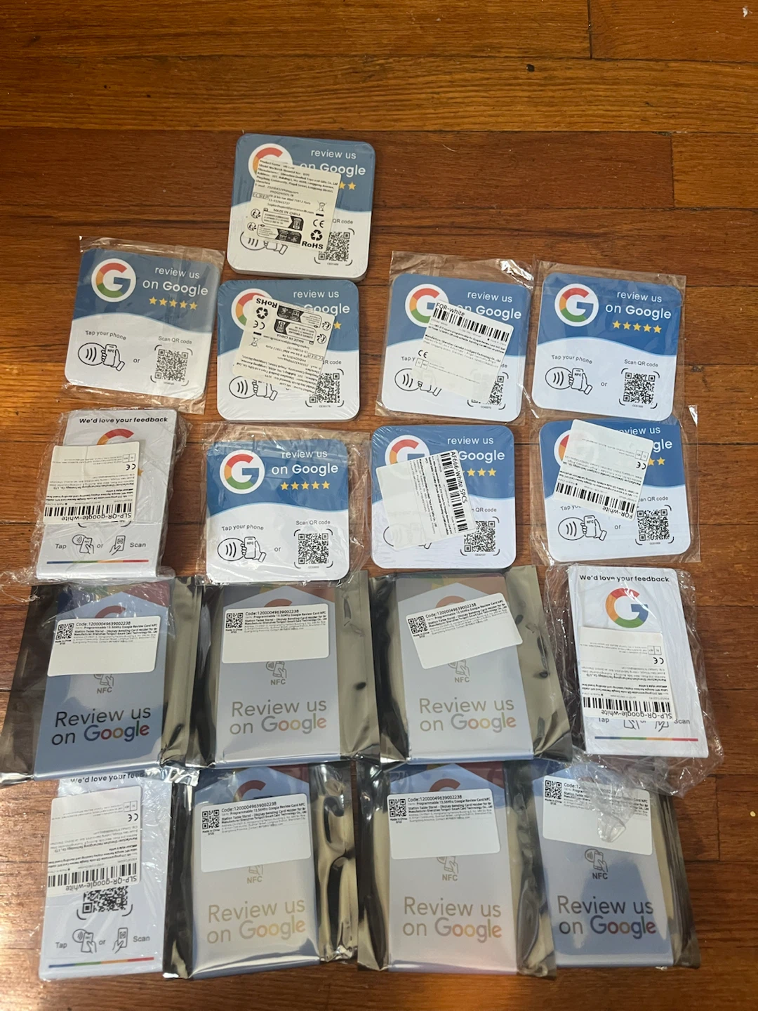 Google Review Us NFC Cards