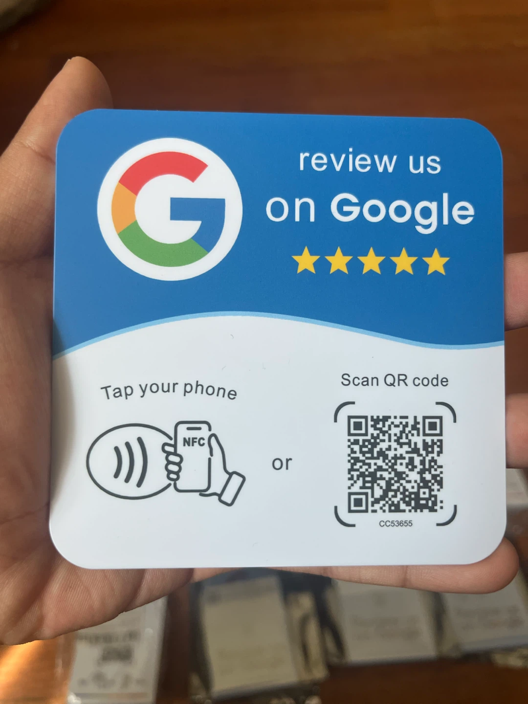 Google Review Us NFC Cards - photo 2