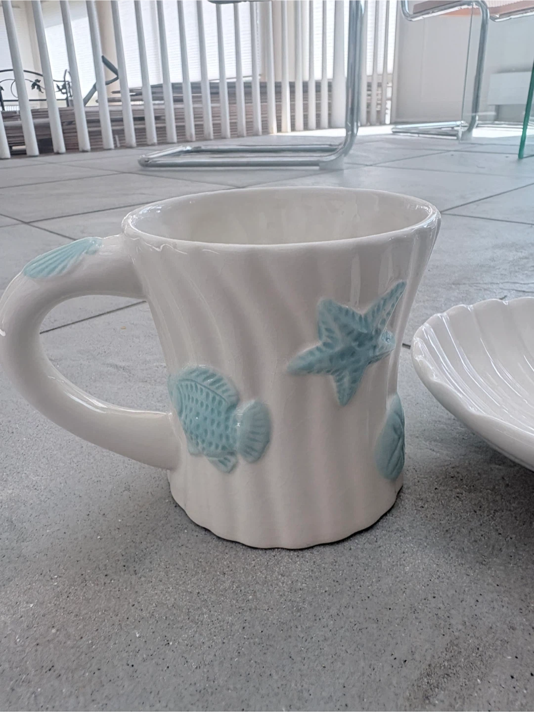 Beach Themed Ceramic Dinnerware Set - Mugs, Bowls, Plates - photo 3