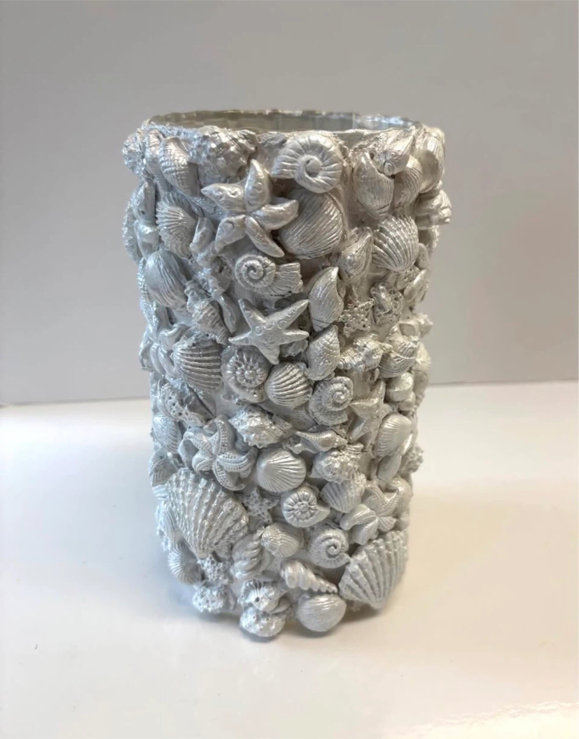 Coastal Seashell handmade Vase - photo 4