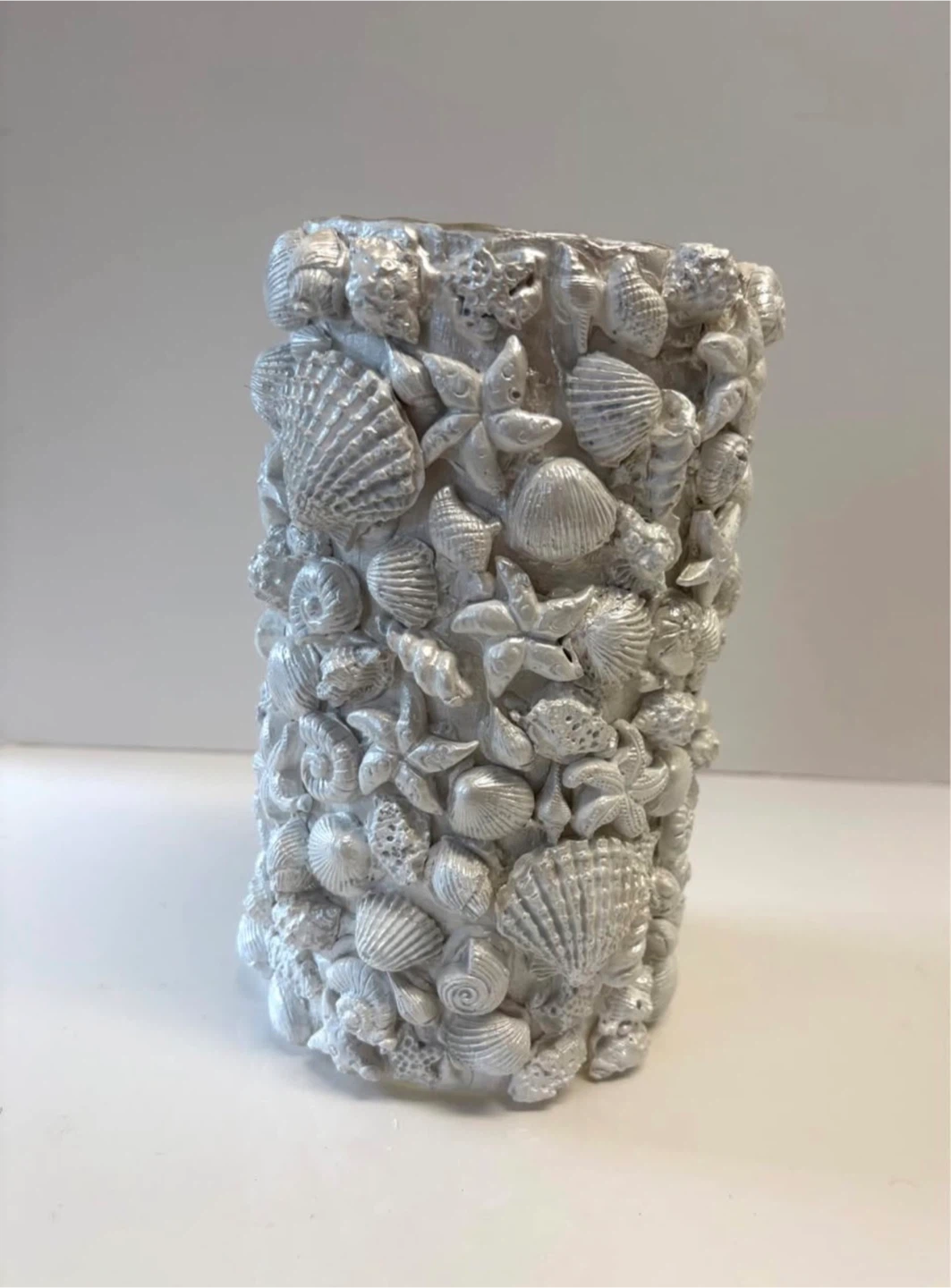 Coastal Seashell handmade Vase - photo 5