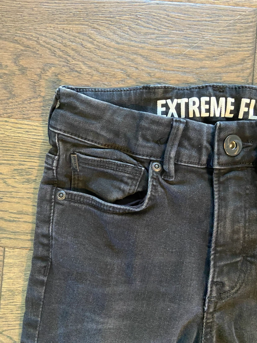 EUC: H&M & Denim Kids Blk Extreme Flex Skinny Jeans 9-10 yrs - photo 5