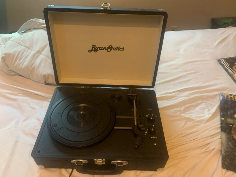 ByronStatics Portable Record Player - photo 2