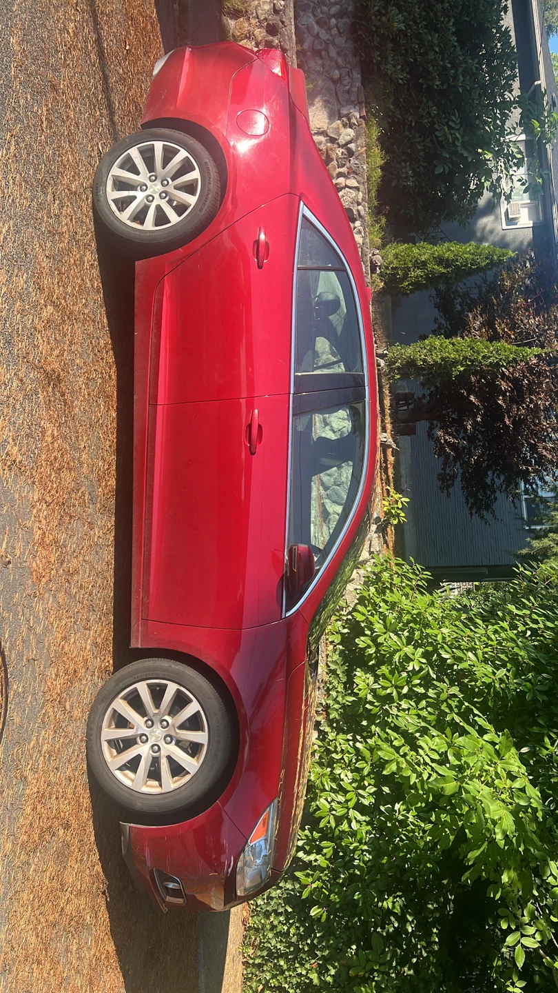 Red 2013 Chevrolet Malibu LT 2.5L (great for a first car)