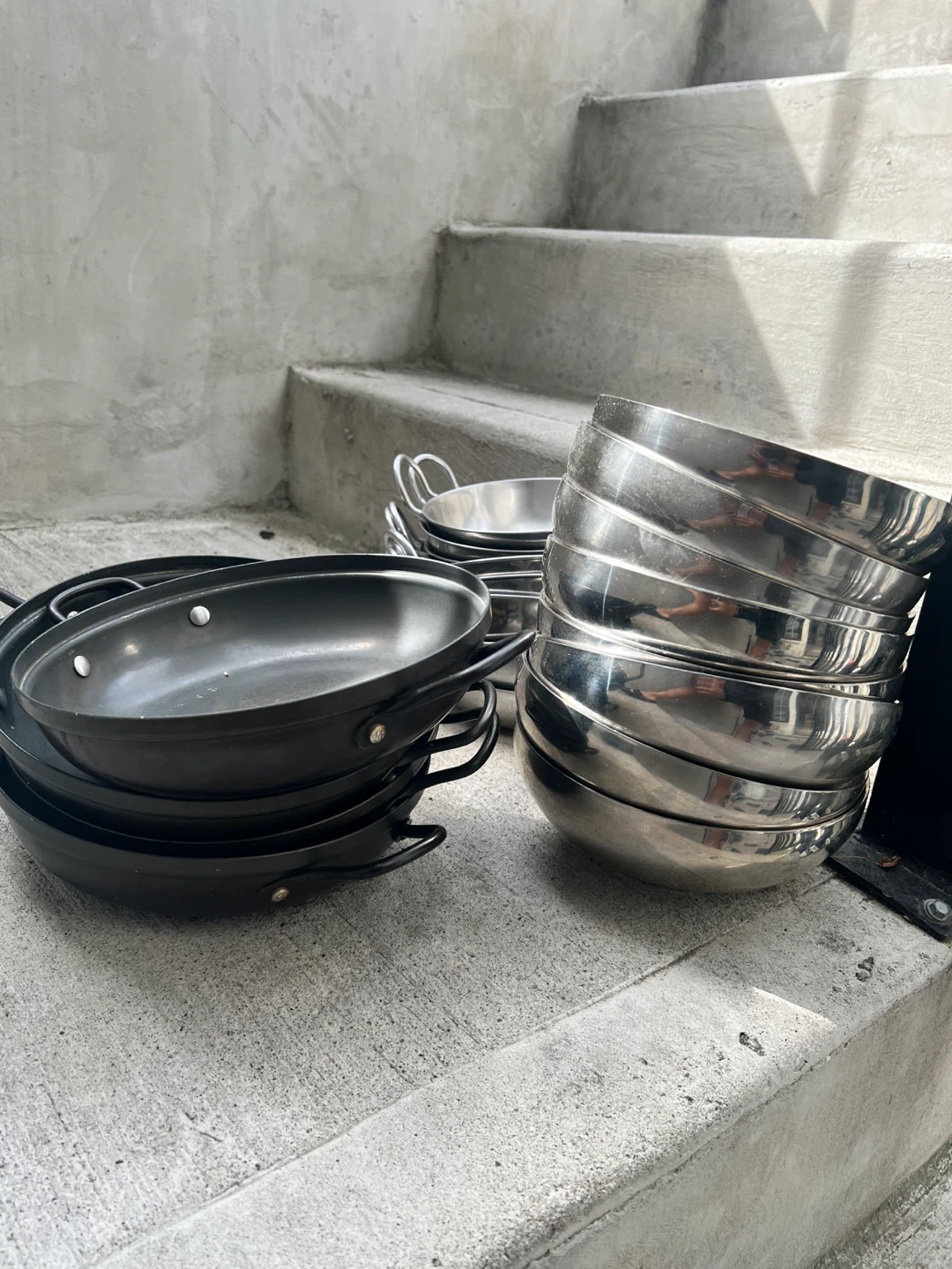 Assorted Metal Cookware and Serving Bowls - photo 2