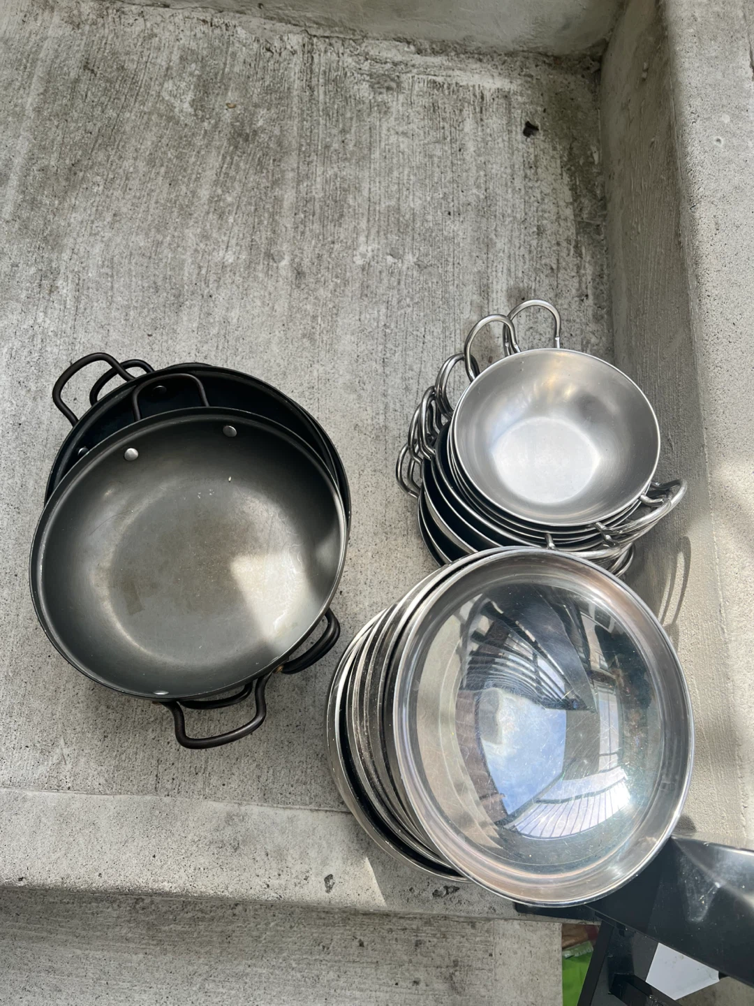 Assorted Metal Cookware and Serving Bowls - photo 4