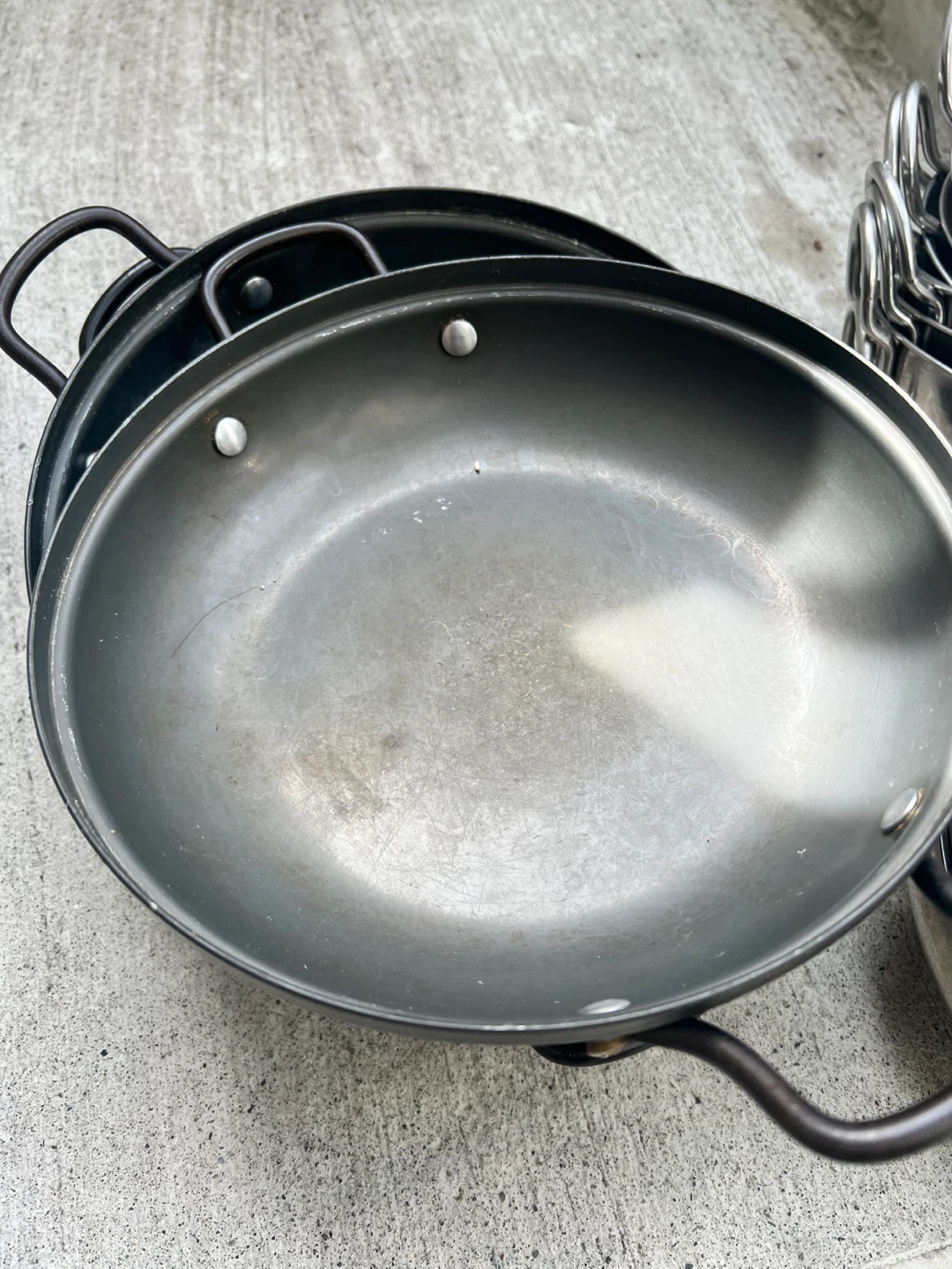 Assorted Metal Cookware and Serving Bowls - photo 5
