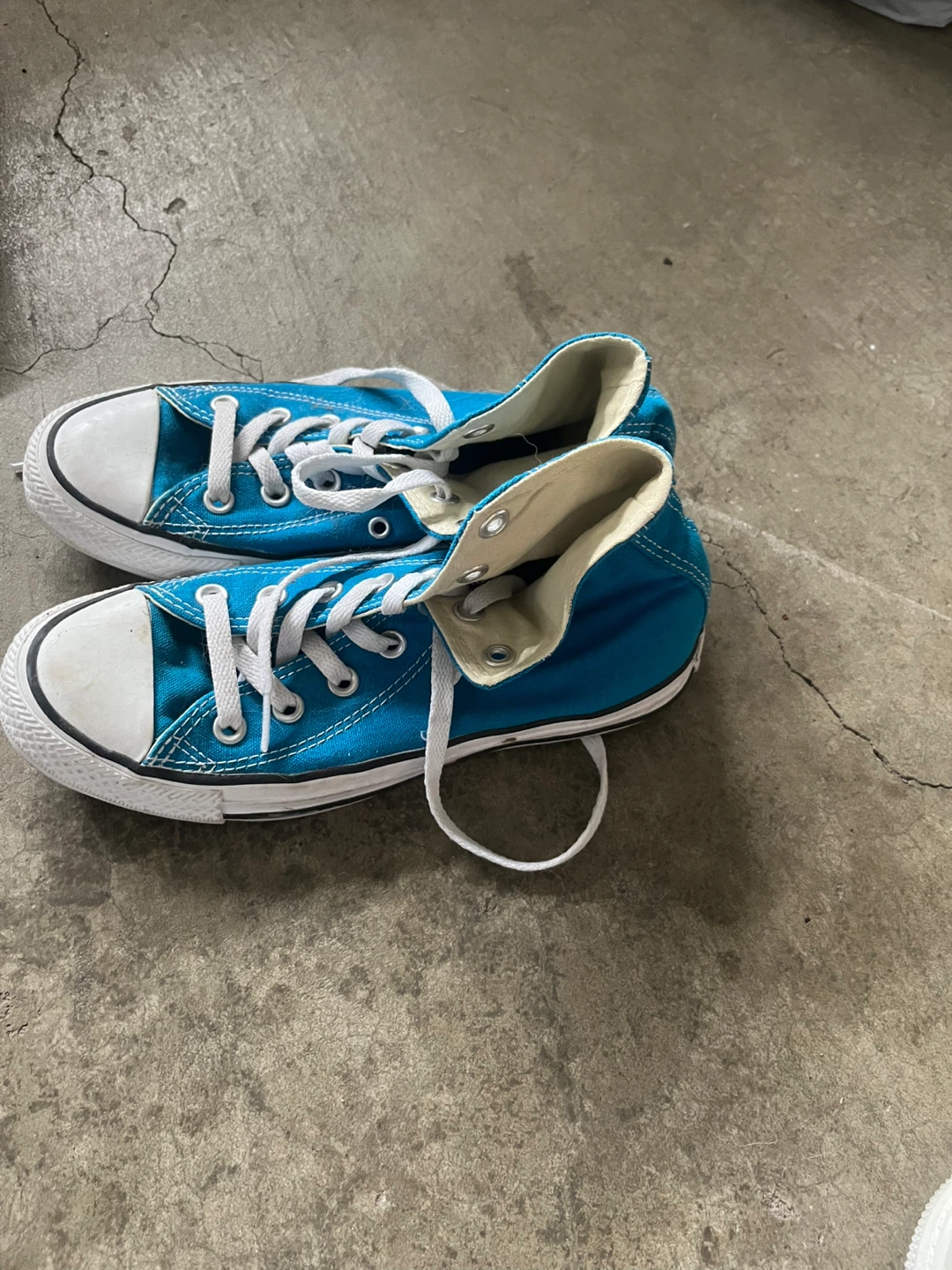 Converse All Star High Top Sneakers - Teal - photo 2