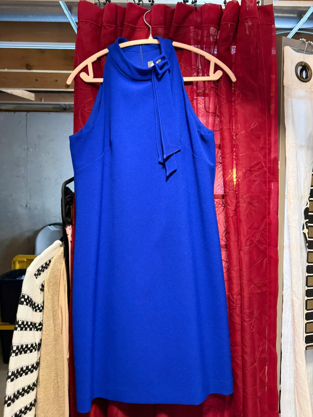 Vince Camuto Royal Blue Halter Neck Dress - photo 2