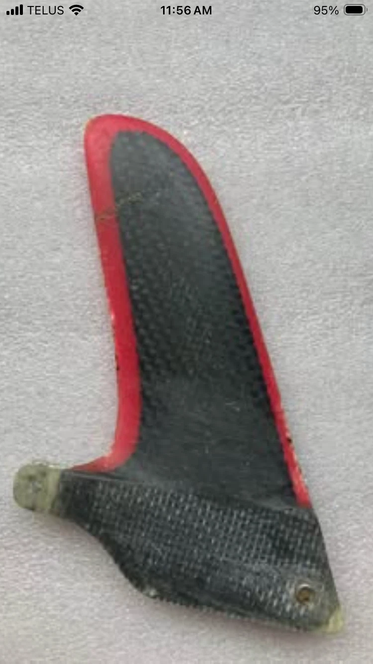 Surf board thruster - fin - photo 2