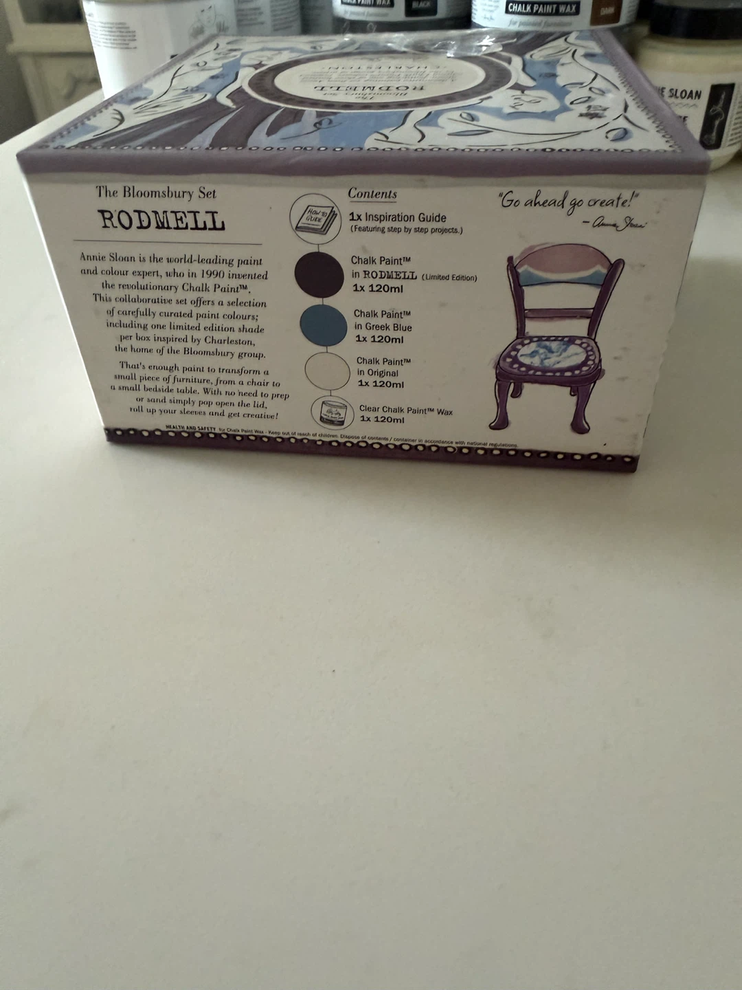 Annie Sloan The Bloomsbury Set Rodmell Chalk Paint & Wax Set - photo 2