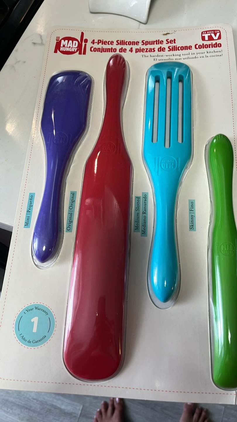 Mad Hungry 4-Piece Silicone Spurtle Set