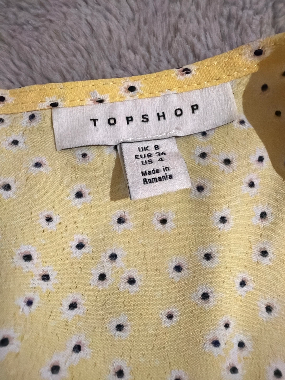 Topshop yellow polka dot dress - photo 2
