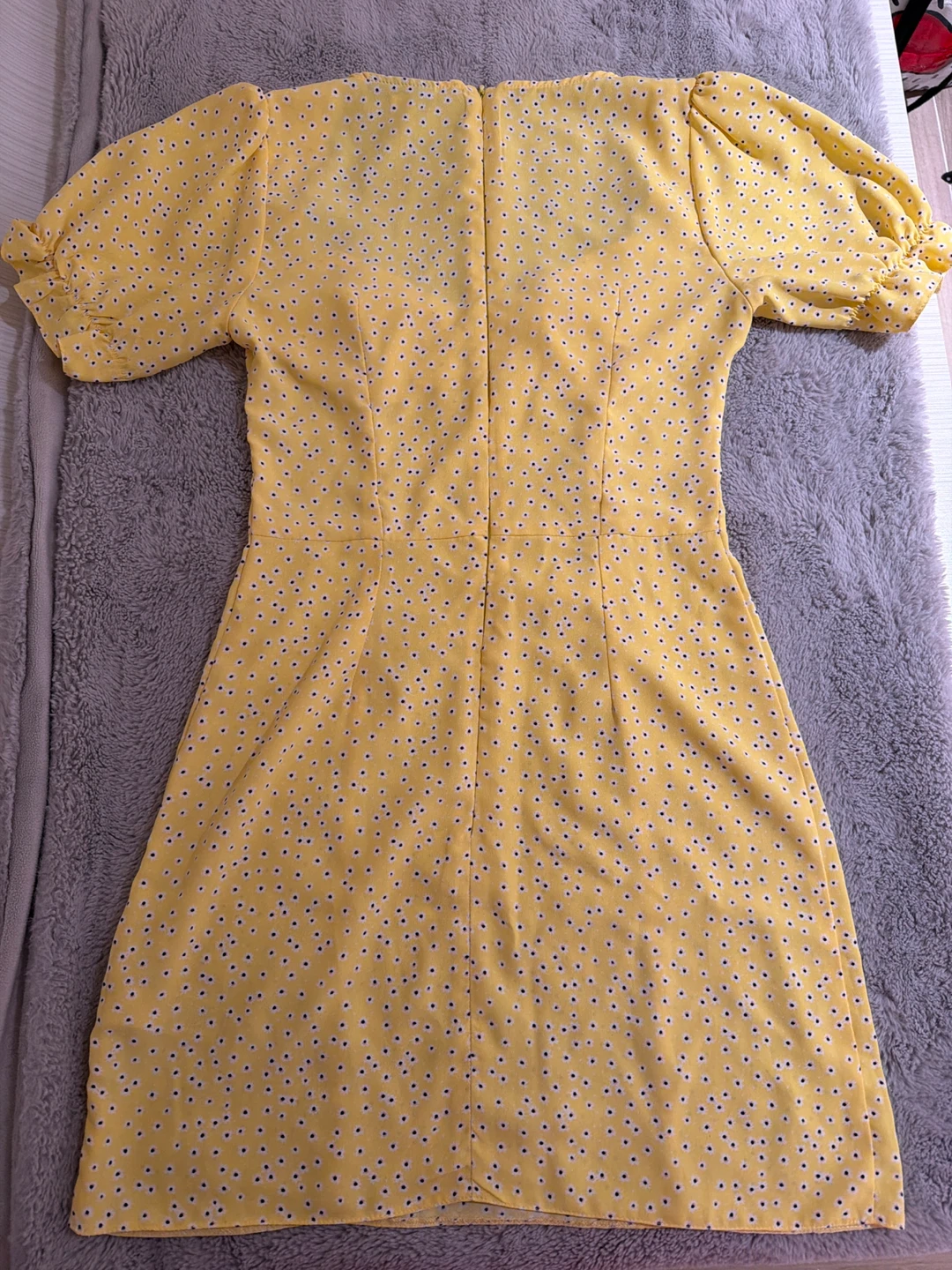 Topshop yellow polka dot dress - photo 3