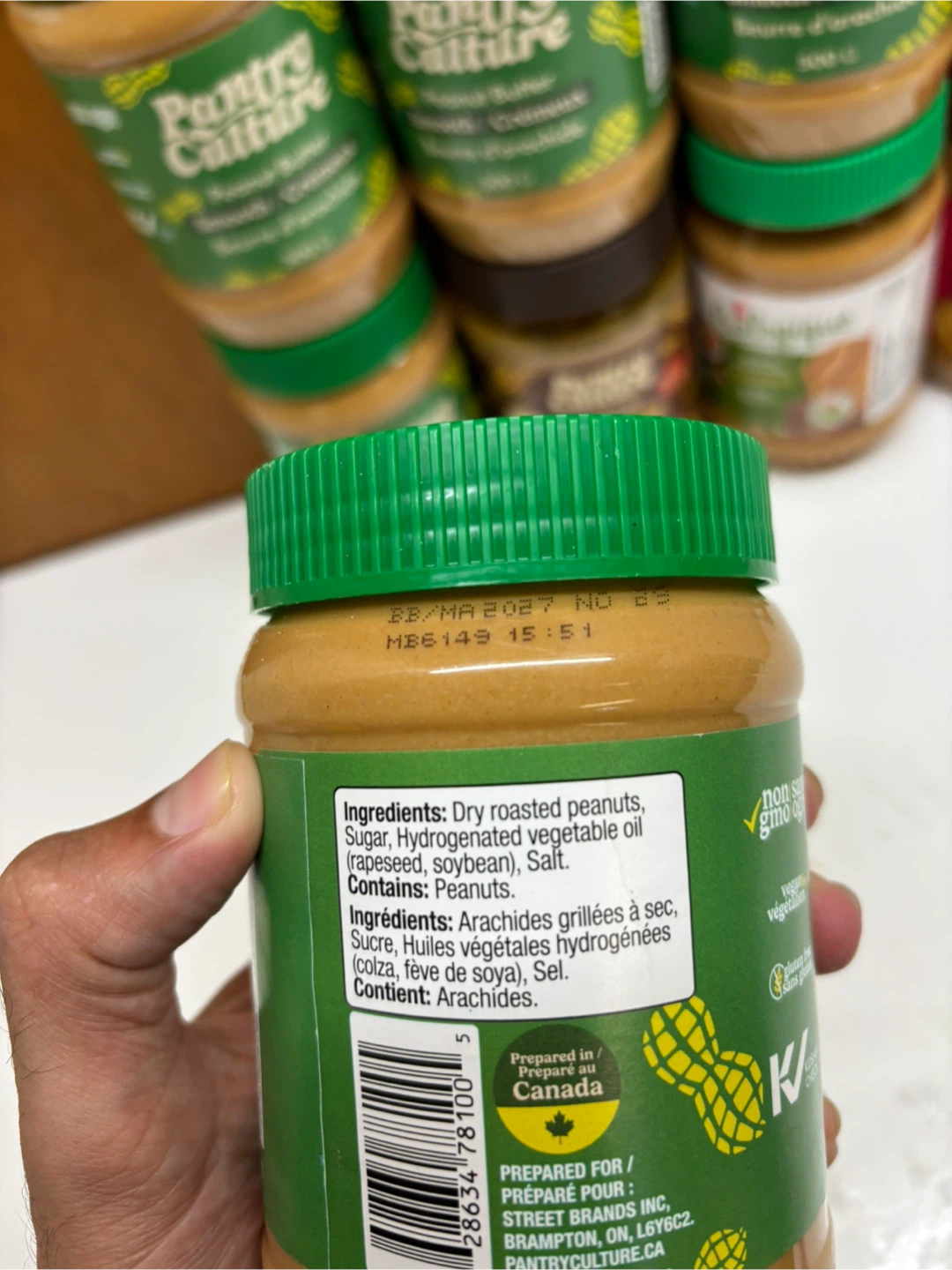 Pantry Culture Smooth Peanut Butter - 500g - photo 3