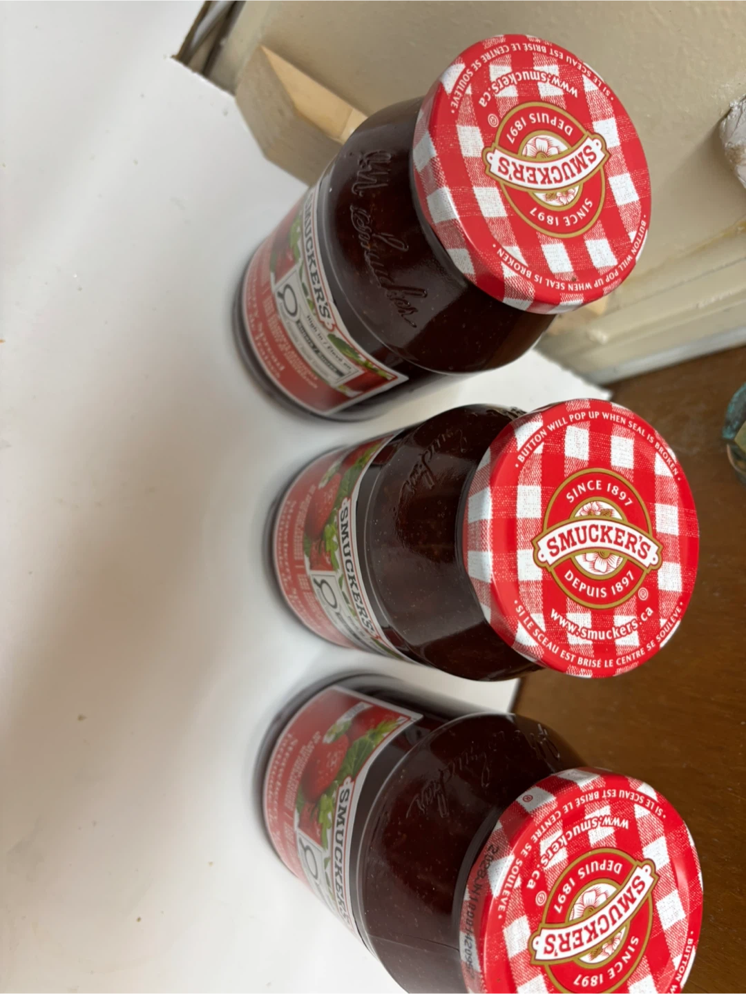 3x Strawberry Spread jam 500ml Jars (3 Pack) - photo 2
