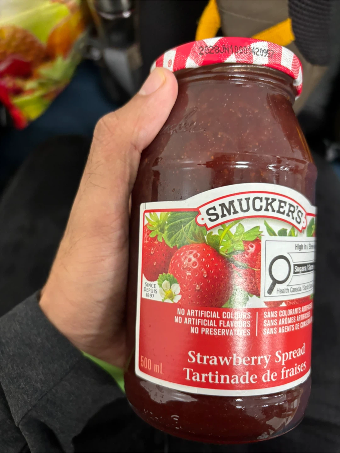 3x Strawberry Spread jam 500ml Jars (3 Pack) - photo 3
