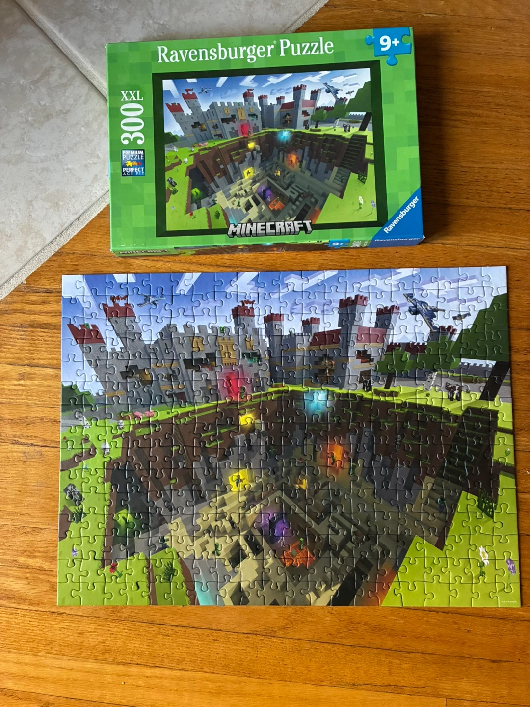Minecraft 300 Piece Puzzle by Ravensburger